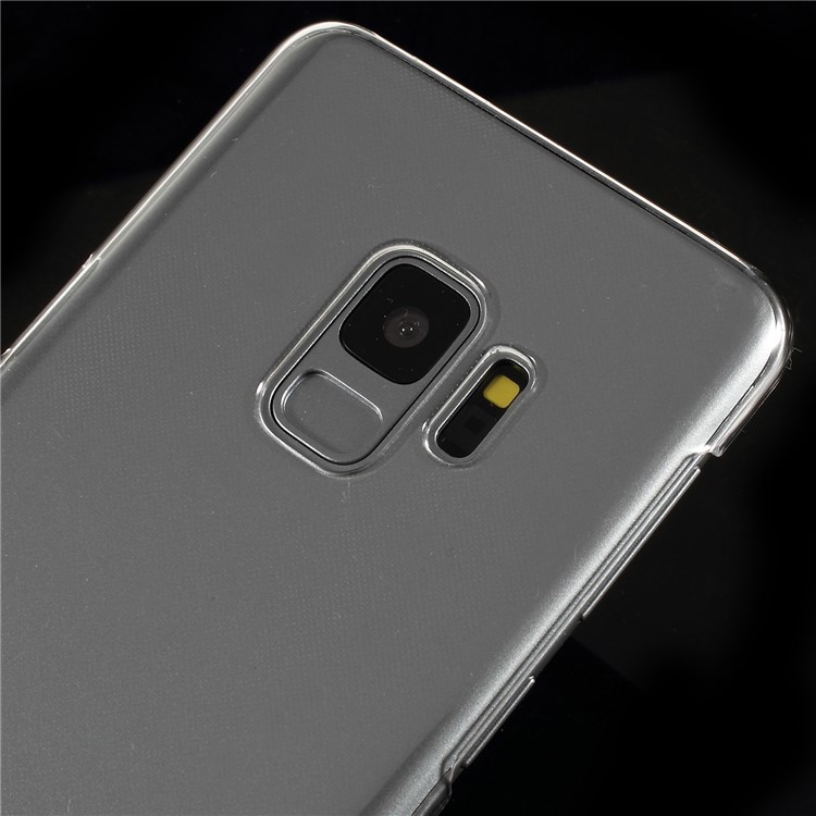 100Pcs/Set Crystal Clear Hard Plastic Mobile Phone Case for Samsung Galaxy S9 SM-G960-3