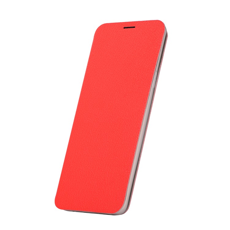 Litchi Texture Card Holder Leather Shell for Samsung Galaxy S9 Plus SM-G965 - Red-2