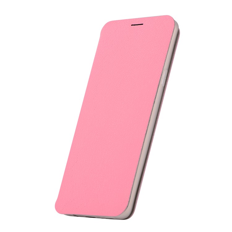 Litchi Texture PU Leather Card Holder Mobile Phone Case for Samsung Galaxy S9+ SM-G965 - Rose-2