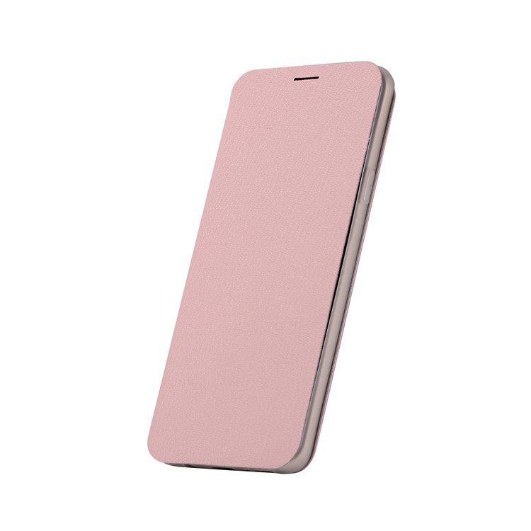 Litchi Texture Card Holder Leather Protection Phone Casing for Samsung Galaxy S9+ SM-G965 - Pink-2