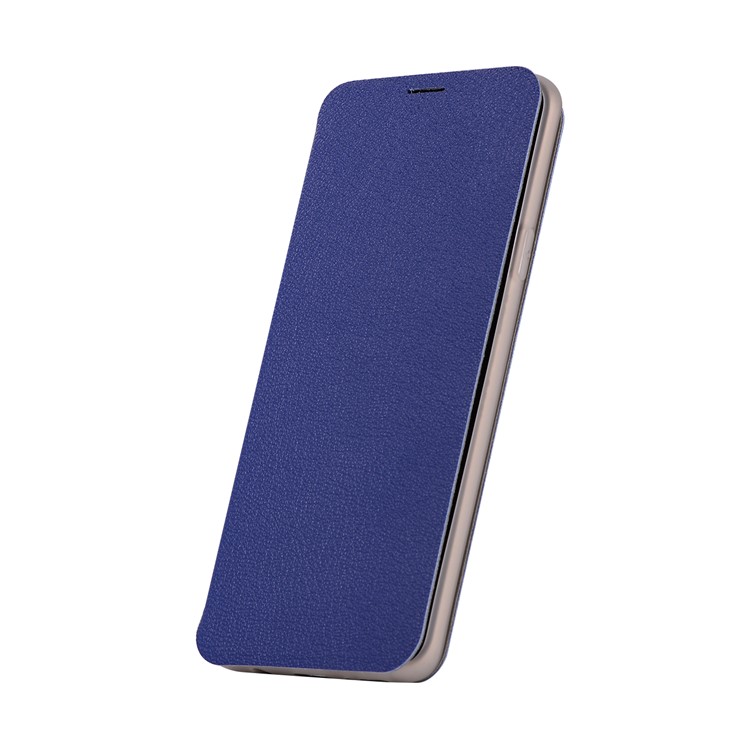Litchi Texture Stand Leather Card Holder Cell Phone Case for Samsung Galaxy S9+ SM-G965 - Dark Blue-2