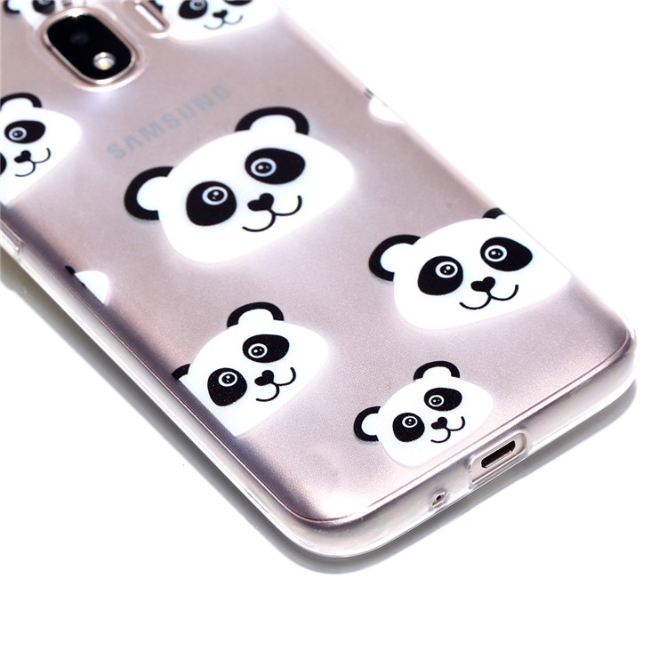 Pattern Printing TPU Shell Case for Samsung Galaxy J2 Pro 2018 - Panda Pattern-2