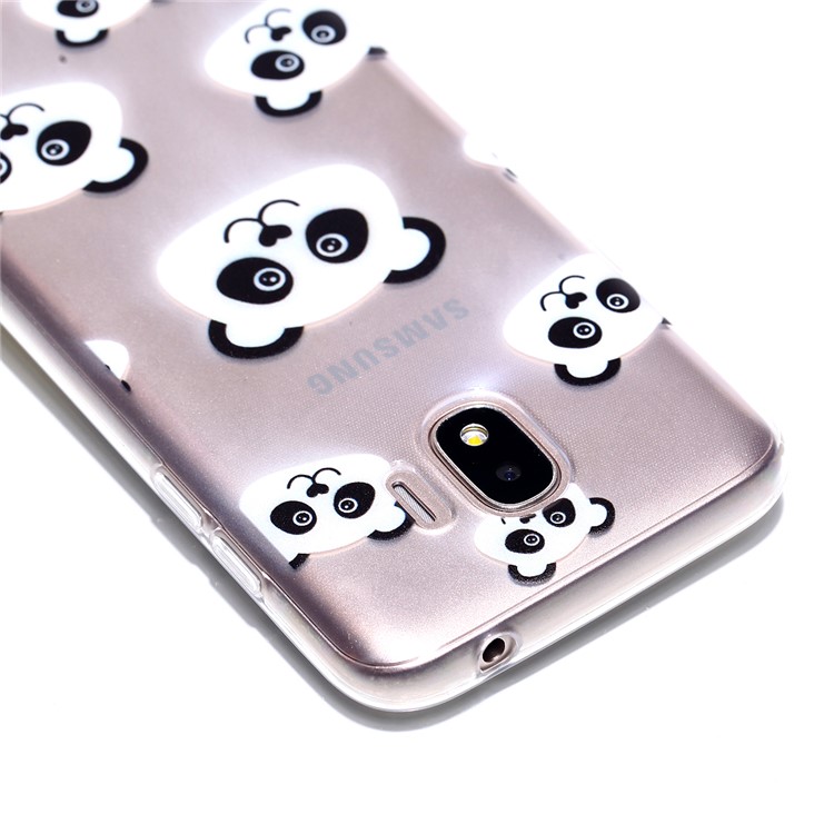 Pattern Printing TPU Shell Case for Samsung Galaxy J2 Pro 2018 - Panda Pattern-3