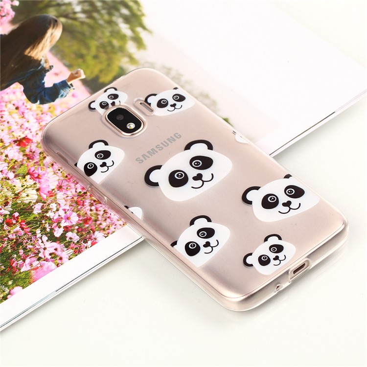 Pattern Printing TPU Shell Case for Samsung Galaxy J2 Pro 2018 - Panda Pattern-4
