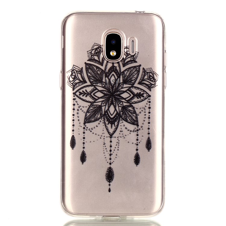 Pattern Printing TPU Soft Case for Samsung Galaxy J2 Pro 2018 - Flower Pattern-5