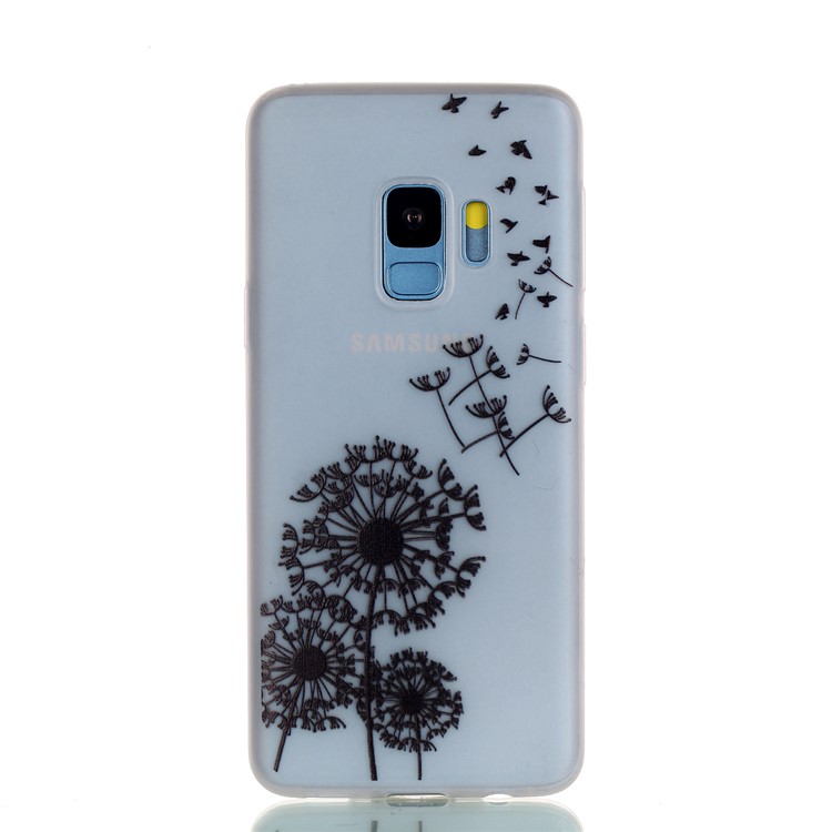 Luminous Patterned TPU Mobile Phone Cover for Samsung Galaxy S9 SM-G960 - Dandelion-5