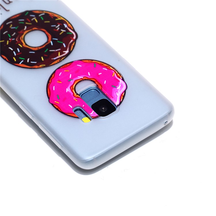 Luminous Patterned TPU Cell Phone Cover for Samsung Galaxy S9 SM-G960 - Thank You-3