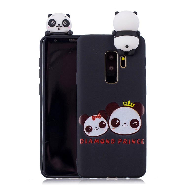 3D Cute Doll Pattern Printing TPU Case for Samsung Galaxy S9+ SM-G965 - Diamond Prince-1