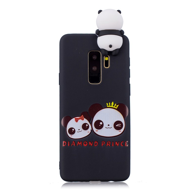 3D Cute Doll Pattern Printing TPU Case for Samsung Galaxy S9+ SM-G965 - Diamond Prince-2