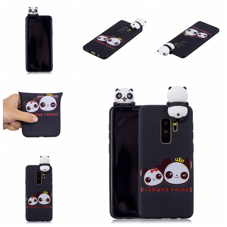3D Cute Doll Pattern Printing TPU Case for Samsung Galaxy S9+ SM-G965 - Diamond Prince-7