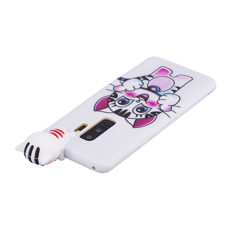 3D Cute Doll Pattern Printing TPU Protective Case for Samsung Galaxy S9+ SM-G965 - Tiger-5