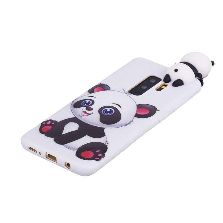 3D Cute Doll Pattern Printing TPU Shell Cover Case for Samsung Galaxy S9+ SM-G965 - Adorable Panda-4
