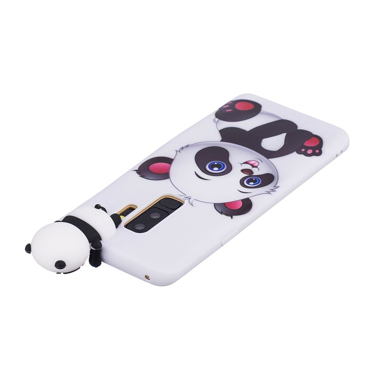 3D Cute Doll Pattern Printing TPU Shell Cover Case for Samsung Galaxy S9+ SM-G965 - Adorable Panda-5