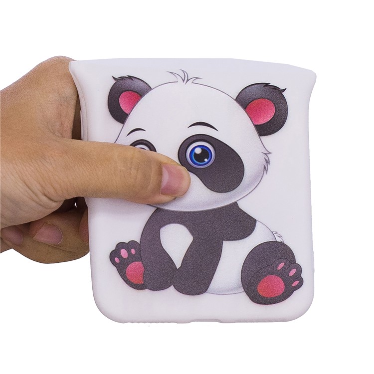 3D Cute Doll Pattern Printing TPU Shell Cover Case for Samsung Galaxy S9+ SM-G965 - Adorable Panda-6