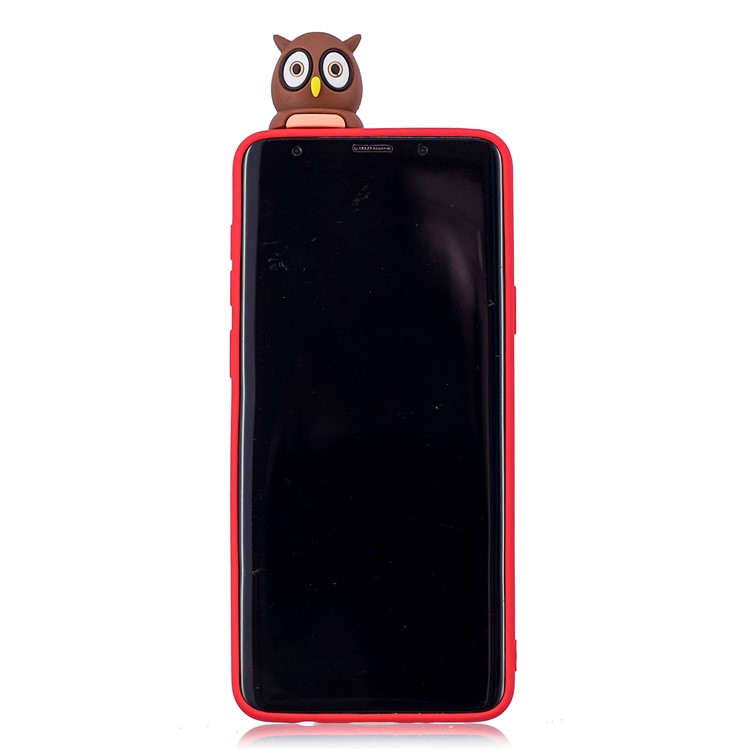 3D Cute Doll Pattern Printing TPU Case Accessory for Samsung Galaxy S9+ SM-G965 - Female Owl-3