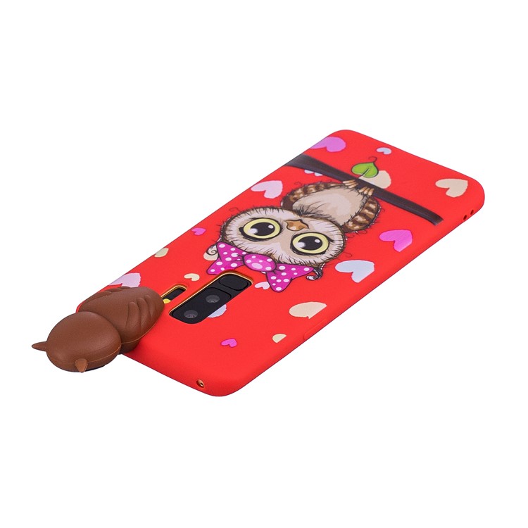 3D Cute Doll Pattern Printing TPU Case Accessory for Samsung Galaxy S9+ SM-G965 - Female Owl-5