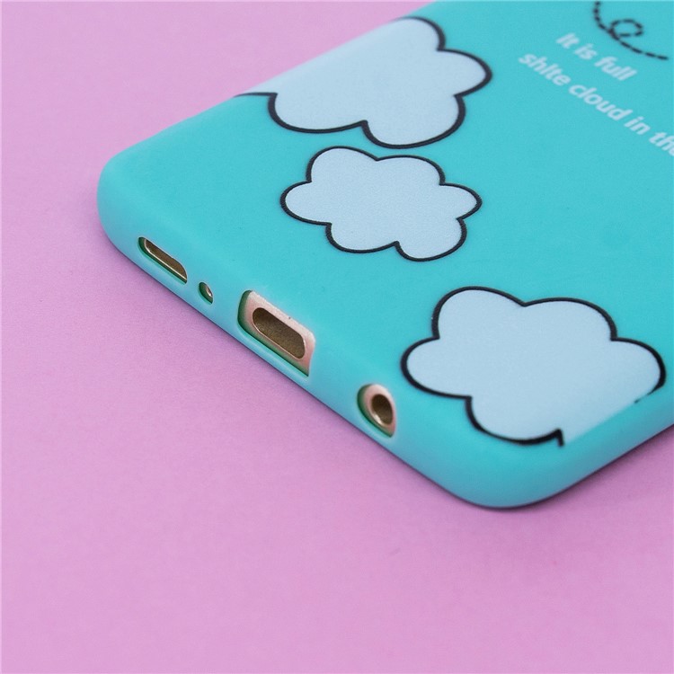 3D Cute Doll Pattern Printing TPU Case Cover Shell for Samsung Galaxy S9+ SM-G965 - Cloud Pattern-9