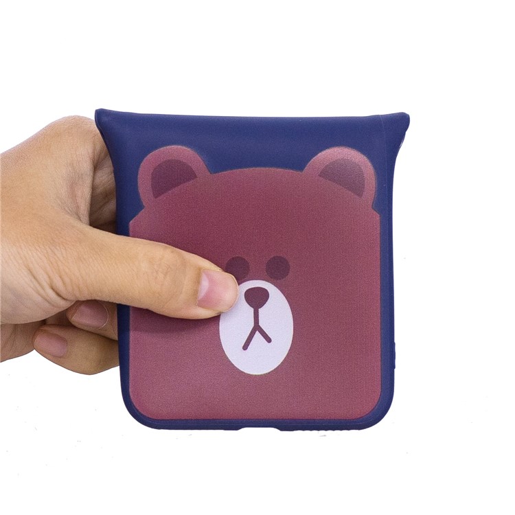3D Cute Doll Pattern Printing TPU Protective Case for Samsung Galaxy S9+ SM-G965 - Bear-6