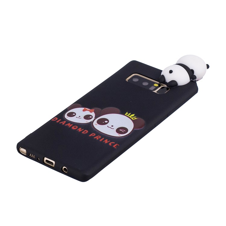 3D Cute Doll Pattern Printing TPU Case for Samsung Galaxy Note 8 SM-N950 - Diamond Prince-4