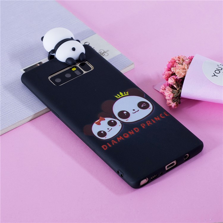 3D Cute Doll Pattern Printing TPU Case for Samsung Galaxy Note 8 SM-N950 - Diamond Prince-8