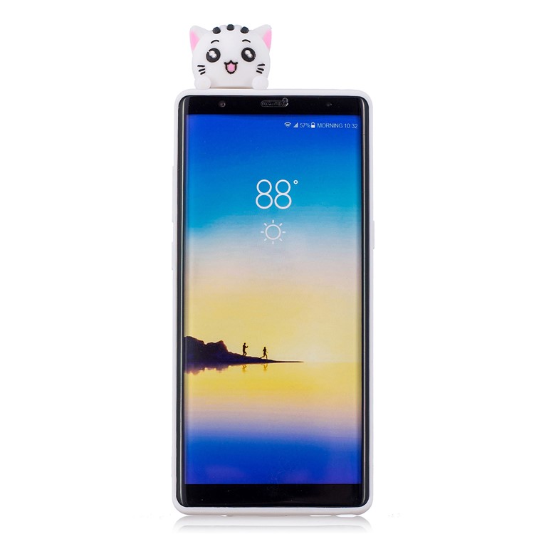 3D Cute Doll Pattern Printing TPU Shell for Samsung Galaxy Note 8 SM-N950 - Tiger-3