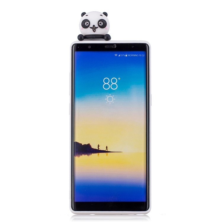 3D Cute Doll Pattern Printing TPU Phone Casing for Samsung Galaxy Note 8 SM-N950 - Adorable Panda-3
