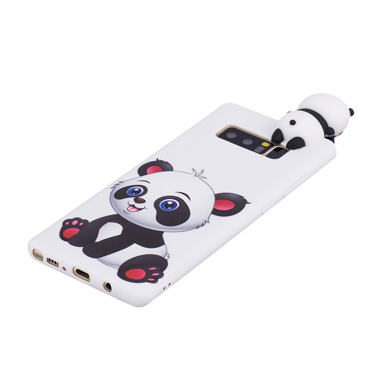 3D Cute Doll Pattern Printing TPU Phone Casing for Samsung Galaxy Note 8 SM-N950 - Adorable Panda-4