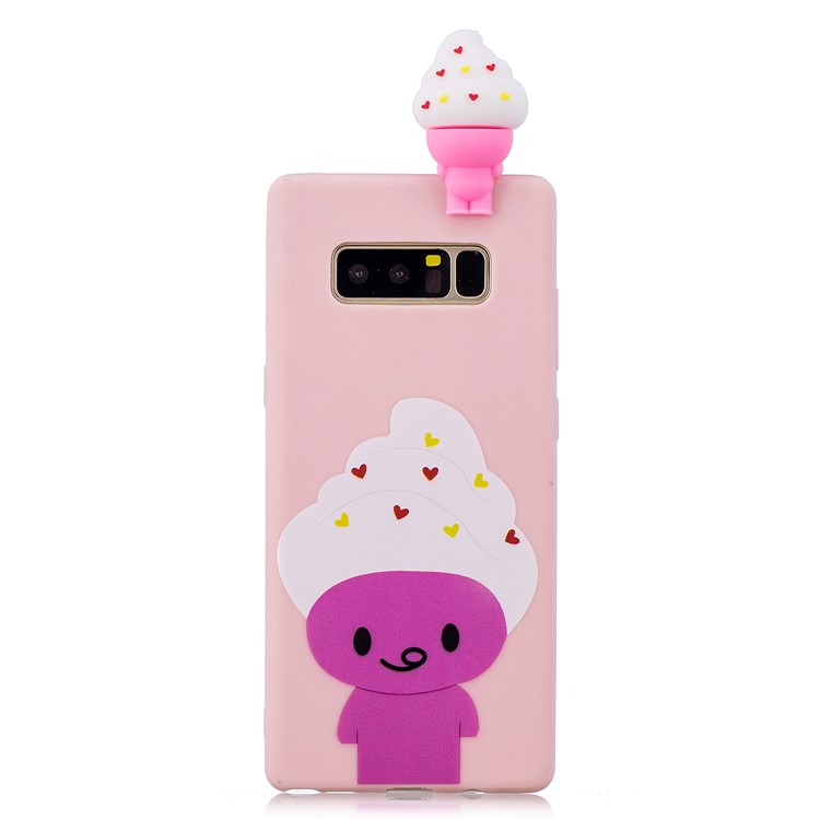 3D Cute Doll Pattern Printing TPU Mobile Cover for Samsung Galaxy Note 8 SM-N950 - Cartoon Animal-2