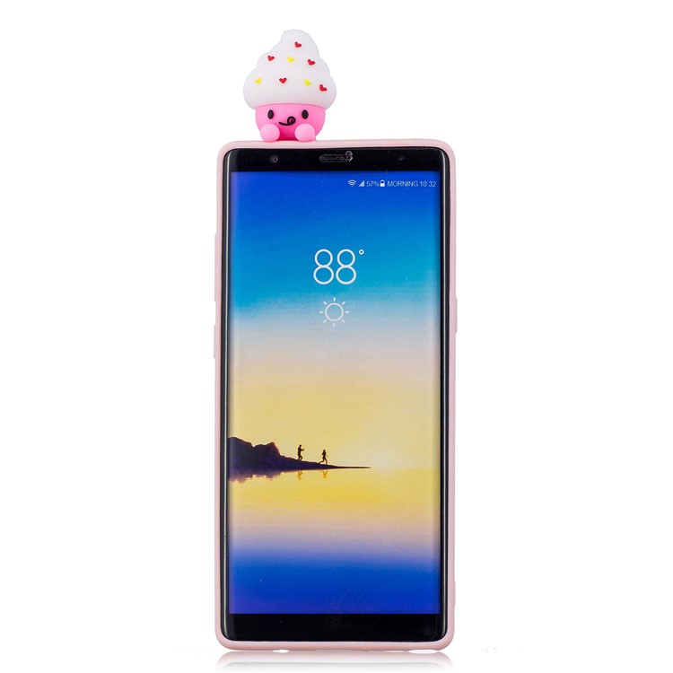 3D Cute Doll Pattern Printing TPU Mobile Cover for Samsung Galaxy Note 8 SM-N950 - Cartoon Animal-3