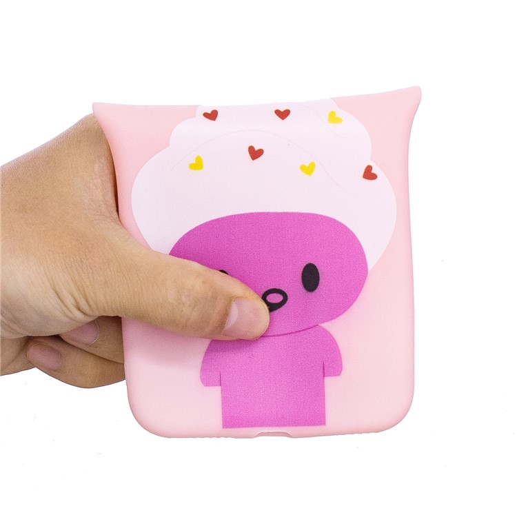 3D Cute Doll Pattern Printing TPU Mobile Cover for Samsung Galaxy Note 8 SM-N950 - Cartoon Animal-6