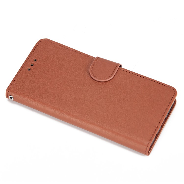 PU Leather Protective Mobile Cover Shell with Card Slots for Samsung Galaxy S9 SM-G960 - Brown-11