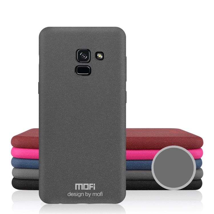 

MOFI Matte Fragrant TPU Shell Case for Samsung Galaxy A8+ (2018) - Grey