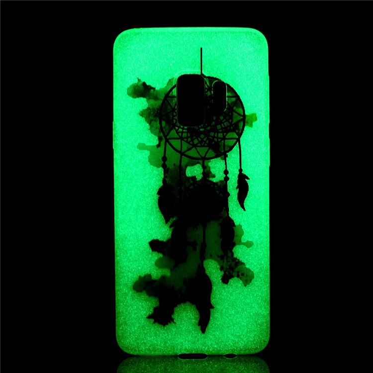 Luminous Patterned TPU Mobile Phone Cover for Samsung Galaxy S9 Plus G965 - Dream Catcher-2