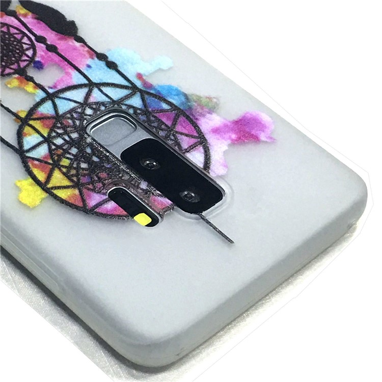 Luminous Patterned TPU Mobile Phone Cover for Samsung Galaxy S9 Plus G965 - Dream Catcher-3