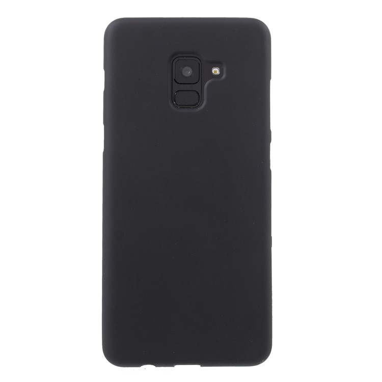 100Pcs/Set Double-Sided Matte TPU Back Case for Samsung Galaxy A8 (2018) - Black-2