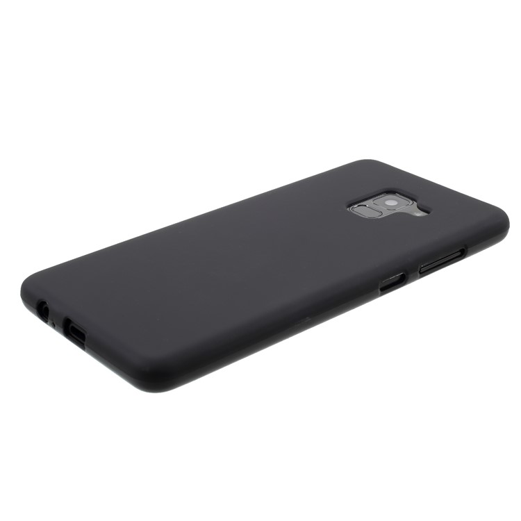 100Pcs/Set Double-Sided Matte TPU Back Case for Samsung Galaxy A8 (2018) - Black-3