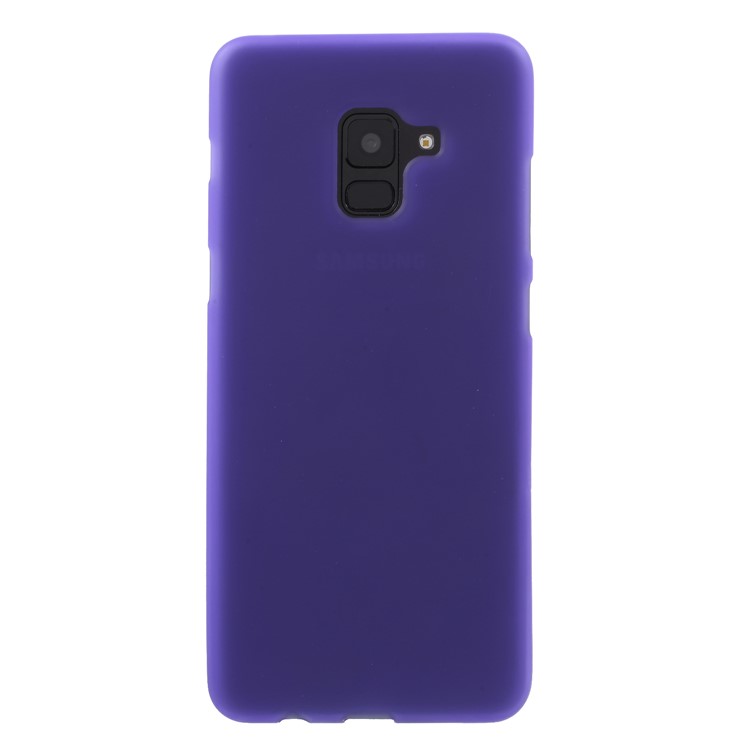 100Pcs/Set Double-Sided Matte TPU Case Accessory for Samsung Galaxy A8 (2018) - Purple-1