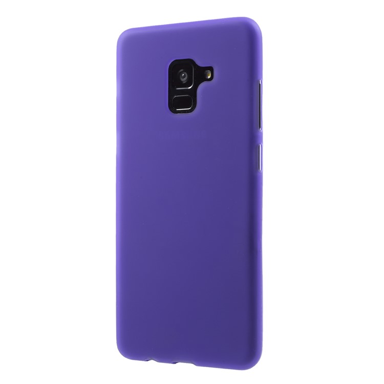 100Pcs/Set Double-Sided Matte TPU Case Accessory for Samsung Galaxy A8 (2018) - Purple-3