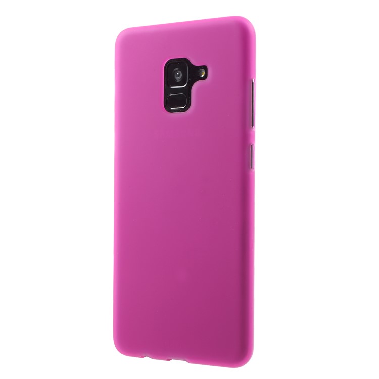 100Pcs/Set Double-Sided Matte TPU Phone Case for Samsung Galaxy A8+ (2018) - Rose-3