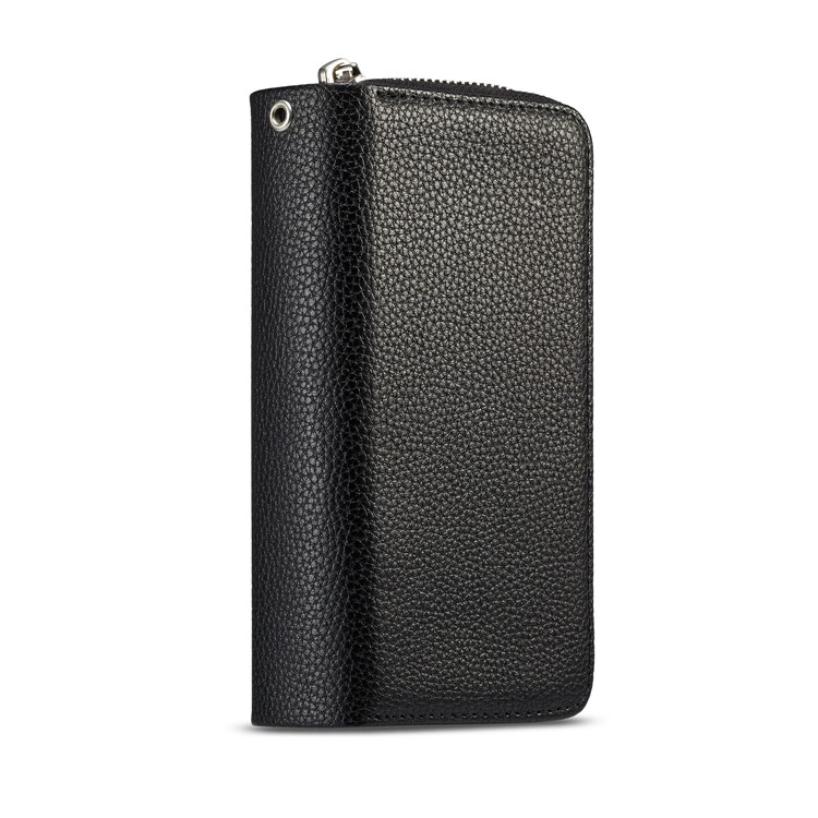 Litchi Texture Detachable 2 in 1 Wallet Leather Case for Samsung Galaxy S9 G960 - Black-3