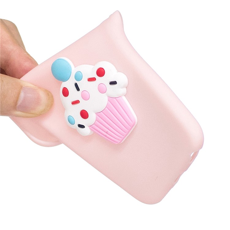 3D Pattern Soft TPU Phone Cover for Samsung Galaxy S9 G960 - Cup Cake-6