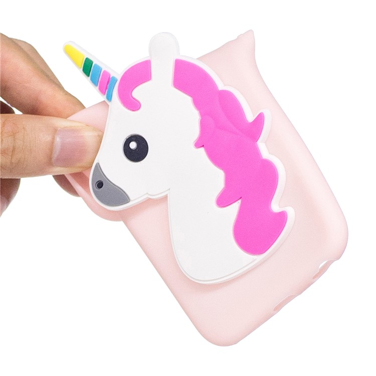 3D Pattern Soft TPU Phone Shell for Samsung Galaxy S9 G960 - Unicorn-6