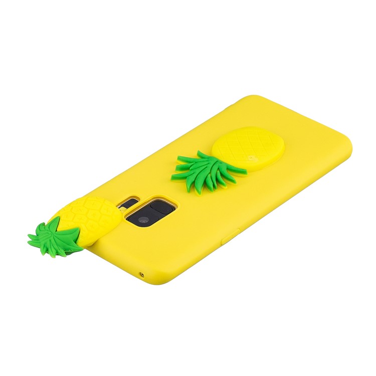 3D Pattern Soft TPU Mobile Case for Samsung Galaxy S9 G960 - Pineapple-5