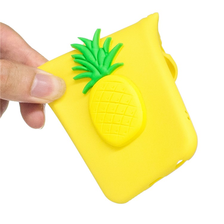 3D Pattern Soft TPU Mobile Case for Samsung Galaxy S9 G960 - Pineapple-6