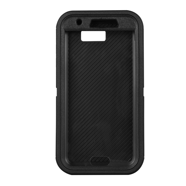 Shockproof Drop-proof Dust-proof PC + TPU Hybrid Case for Samsung Galaxy J3 2017 US Version/J3 Emerge/J3 Prime - Black-2