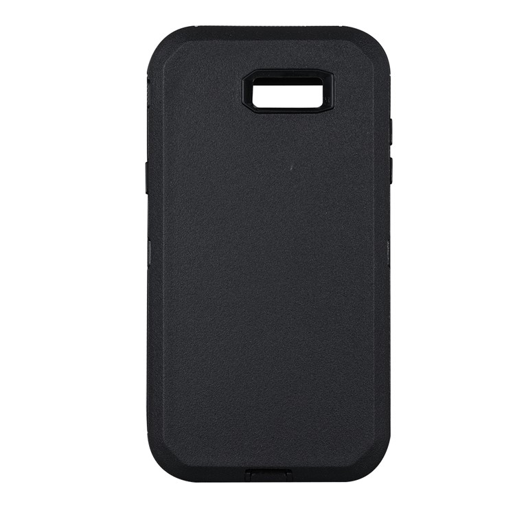 Shockproof Drop-proof Dust-proof PC + TPU Hybrid Case for Samsung Galaxy J3 2017 US Version/J3 Emerge/J3 Prime - Black-3