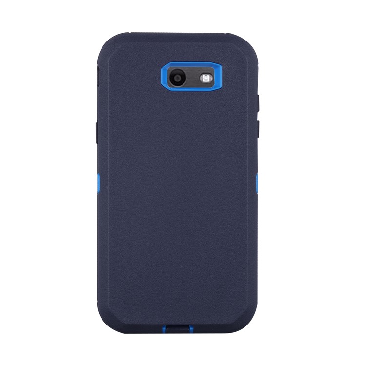 Shockproof Drop-proof Dust-proof PC + TPU Hybrid Mobile Phone Cover for Samsung Galaxy J3 2017 US Version/J3 Emerge/J3 Prime - Dark Blue-4