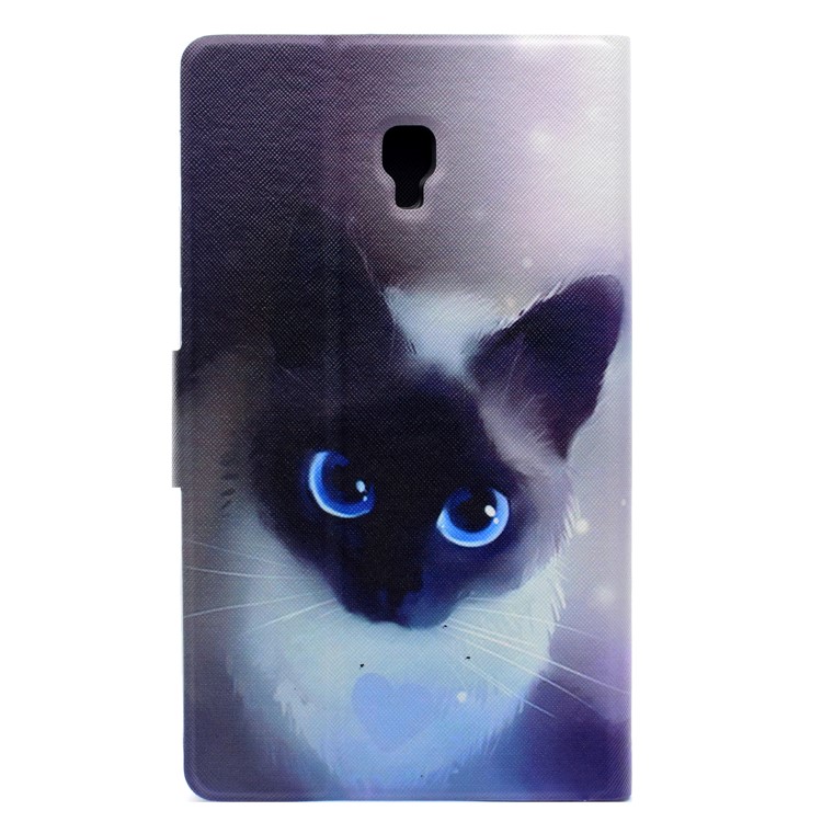 Pattern Printing Leather Stand Cover for Samsung Galaxy Tab A 8.0 (2017) T380 - Cute Cat-3