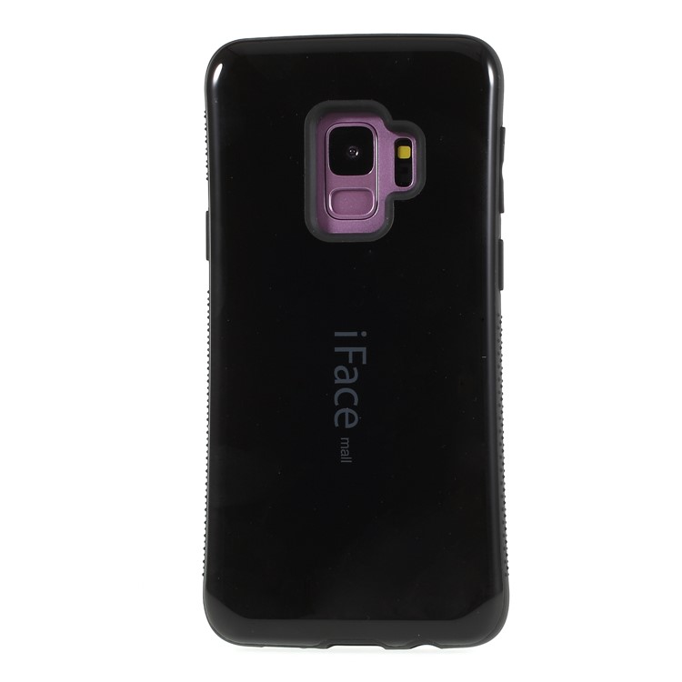IFACE MALL PC + TPU Hybrid Mobile Phone Case for Samsung Galaxy S9 SM-G960 - Black-2