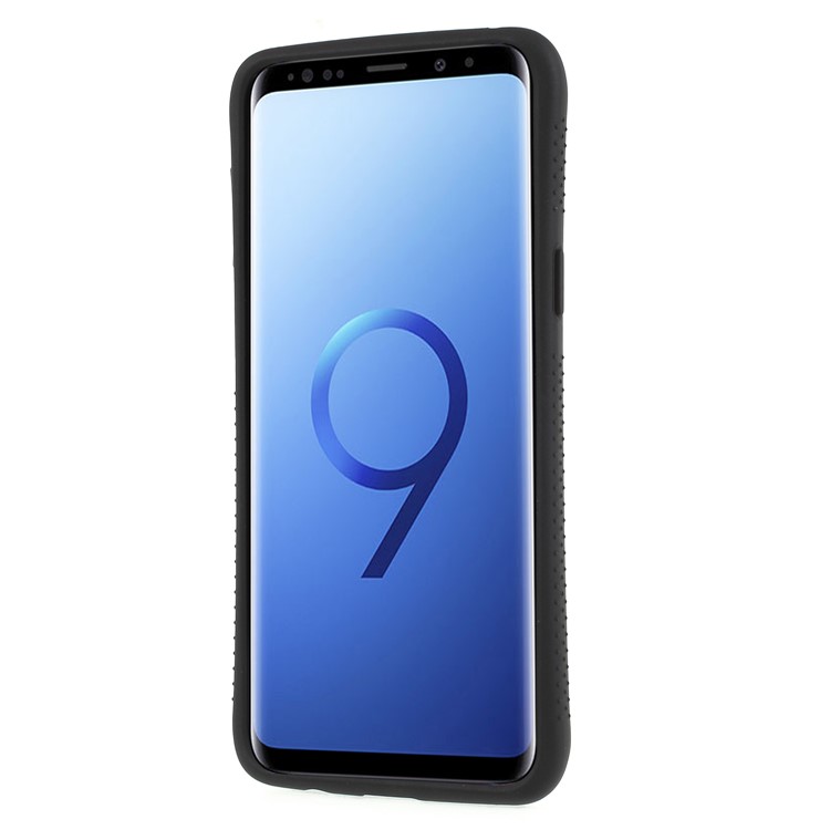 IFACE MALL PC + TPU Hybrid Mobile Phone Case for Samsung Galaxy S9 SM-G960 - Black-3